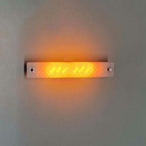 Feux led orange encastrer 24vdc